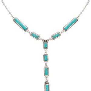 Rustic Couture's Western Turquoise Necklace Jewelry for Women Cowgirl Vintage Ne